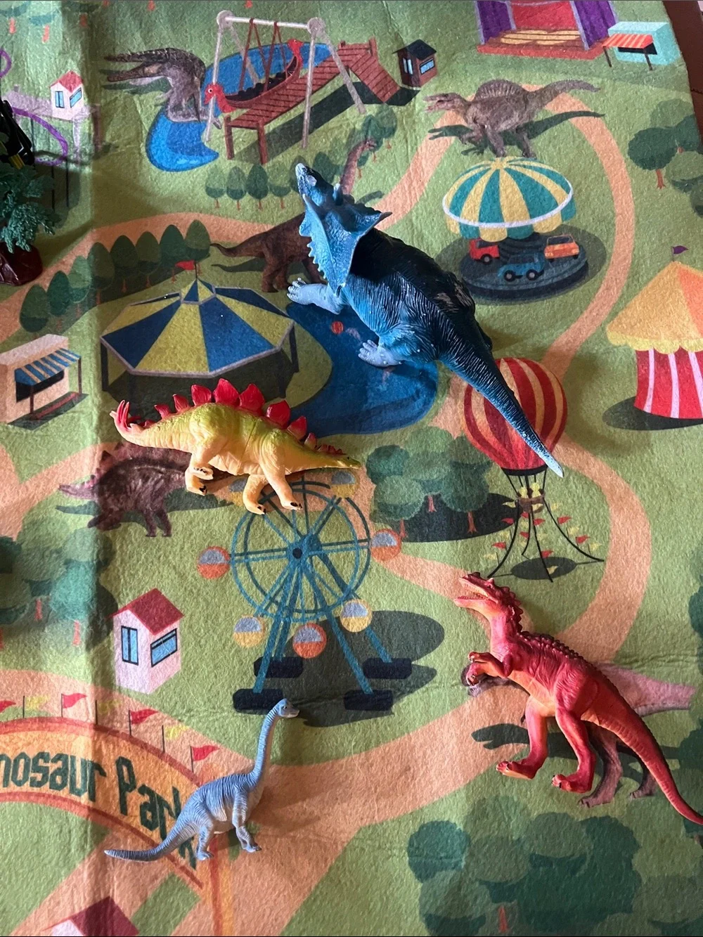 Awesome Jurassic Park pretend play mat and accessories